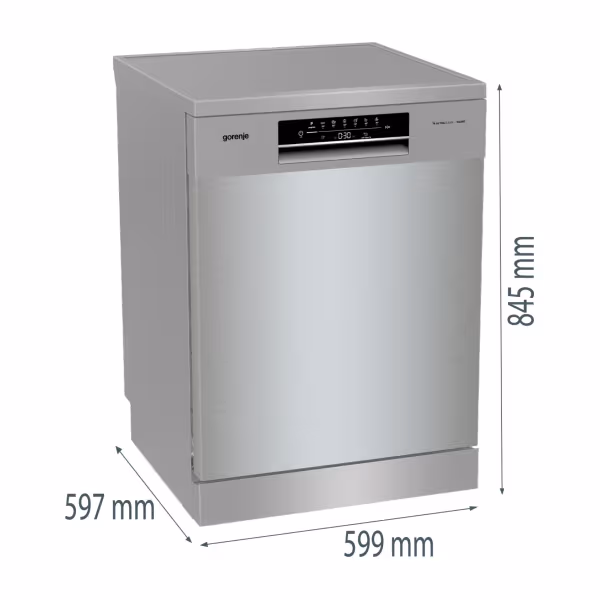ჭურჭლის სარეცხი მანქანა 16 პერსონაზე GORENJE GS643E90X