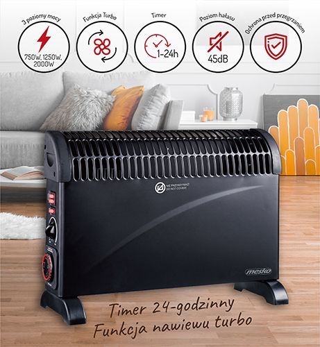 ელექტრო კონვექტორი MESKO MS7741b