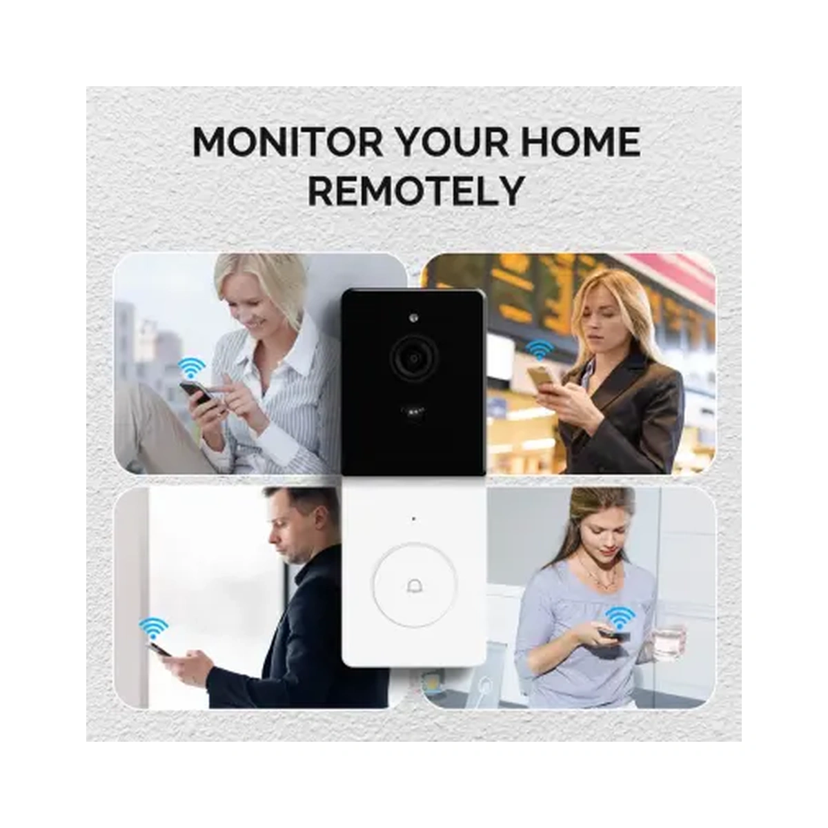 ჭკვიანი ვიდეო ზარი Moes - Wifi Smart video Doorbell