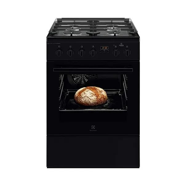 კომბინირებული გაზქურა Electrolux LKK660220K (შავი)